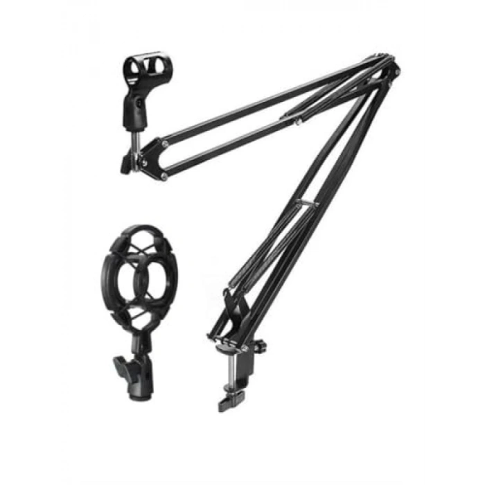 Mikrofon Standı ve Shock Mount Seti - Güçlü ve Sağlam Yapı
