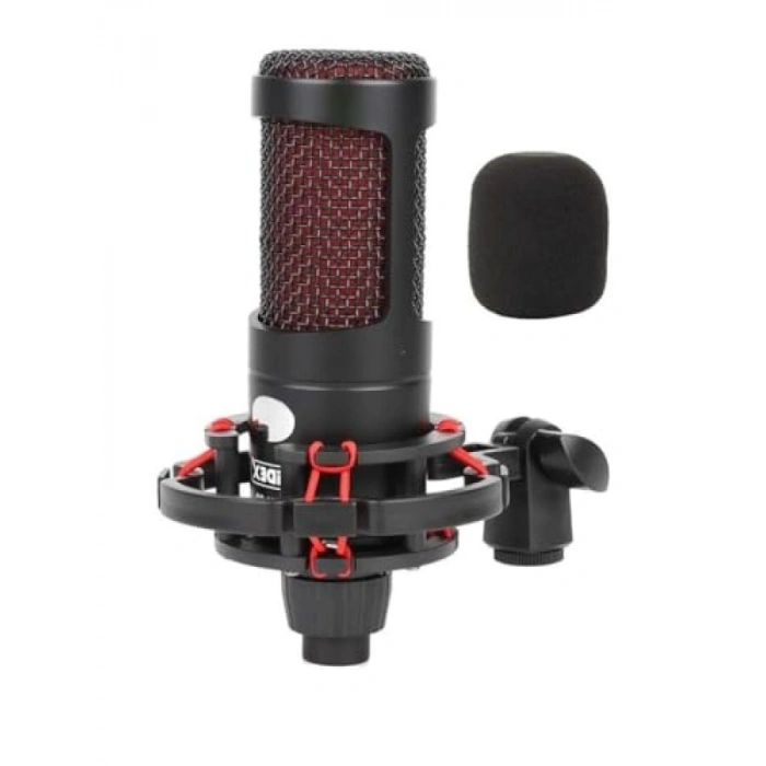 Mikserli Kondensatör Mikrofon Stand Seti - 48V