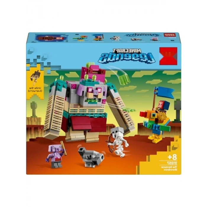 Minecraft Legends Yiyici Karşılaşması Yapım Seti (420 Parça)