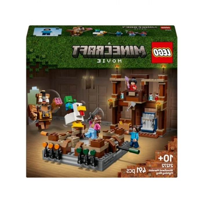 Minecraft Orman Malikanesi Dövüş Ringi, 10 Yaş ve Üzeri İçin Eğlenceli Set