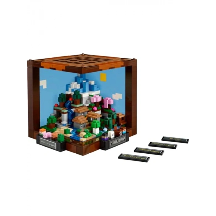 Minecraft Temalı Eşya Yapma Masası - Yapım Seti (1195 Parça)