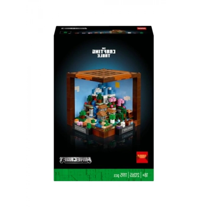 Minecraft Temalı Eşya Yapma Masası - Yapım Seti (1195 Parça)