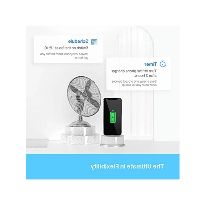 Mini Akıllı Wi-Fi Soketi - Uzaktan Kontrol ve Enerji İzleme
