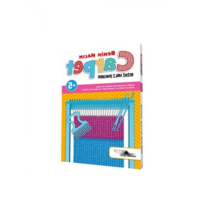 Mini Halı Kilim Dokuma Tezgahı - Mavi