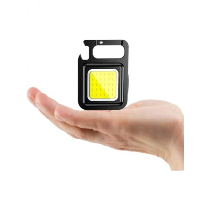 Mini LED COB El Feneri - Şarj Edilebilir, Çok Fonksiyonlu