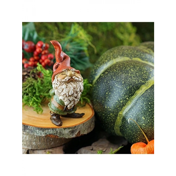 Minyatür Bahçe ve Teraryum Cücesi Heykeli - 8,9 cm
