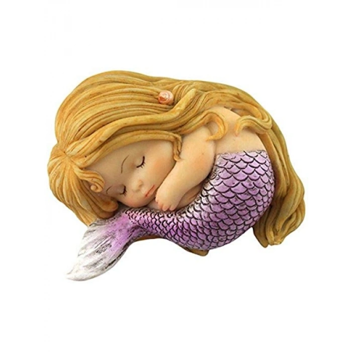 Minyatür Uyuyan Küçük Denizkızı, 8,25 cm