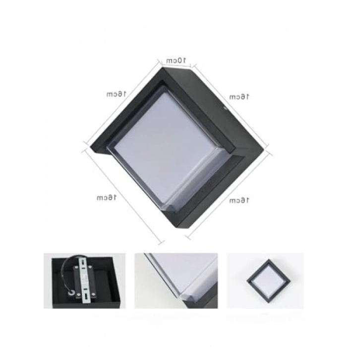 Modern LED Duvar Aplik, 15W, 1500 Lümen