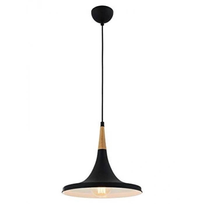 Modern Tasarımlı Siyah Avize, 60W Max E27 Duy
