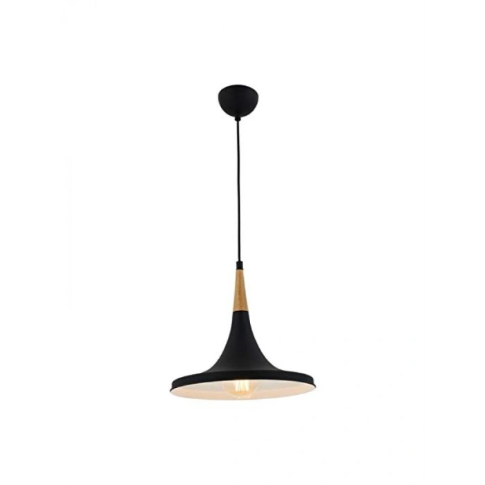 Modern Tasarımlı Siyah Avize, 60W Max E27 Duy