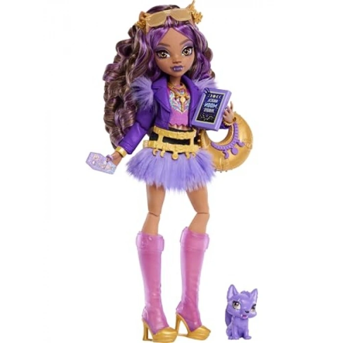 Monster High Temalı Bebek Seti - 7 Aksesuar ile