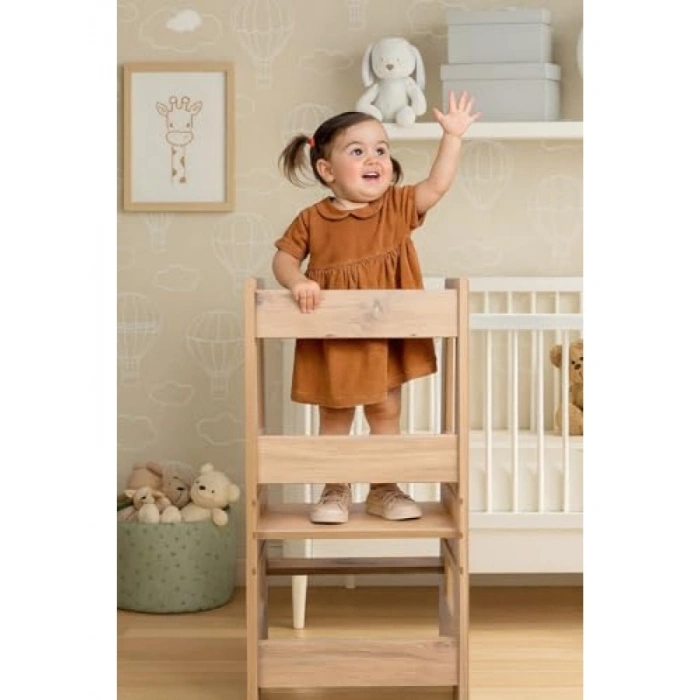 Montessori Çocuk Öğrenme Kulesi, 18mm MDF