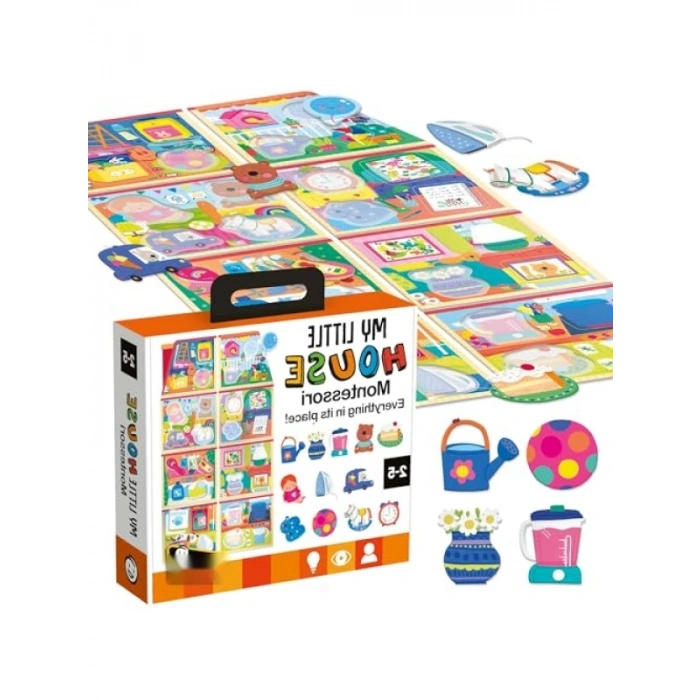 Montessori Eğitici Puzzle - My Little House