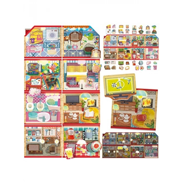 Montessori Eğitici Puzzle - My Little House
