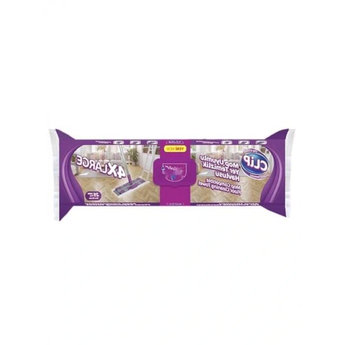 Mop Uyumlu Yer Temizlik Havlusu, 25li Paket