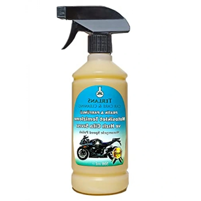 Motosiklet Temizleyici ve Parlatıcı - 500 ml Sprey