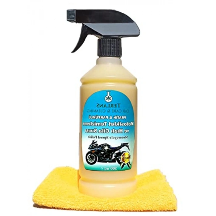 Motosiklet Temizleyici ve Parlatıcı - 500 ml Sprey