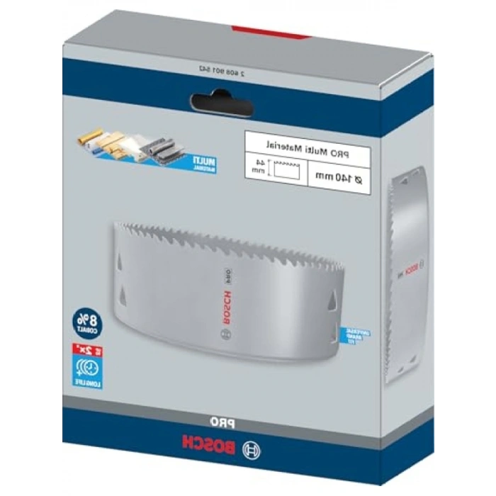 Multi Material Delik Açma Testeresi, Ø 140 mm