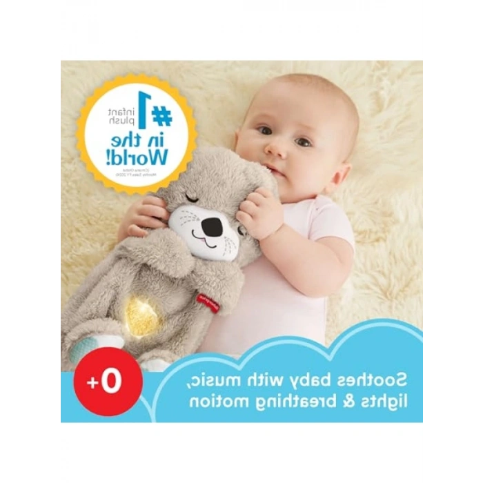 Müzikli Peluş Su Samuru - Bebekler için Rahatlatıcı Oyun Arkadaşı