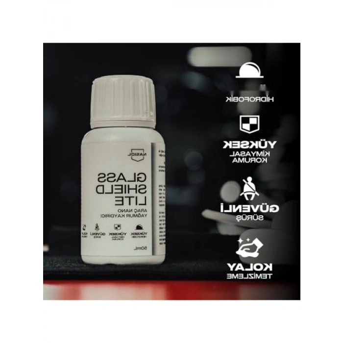 Nano Yağmur Kaydırıcı Sprey - 50 ml - 1 Yıl Etkili Cam Koruma