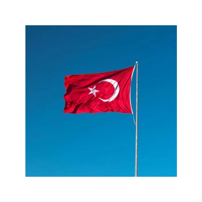 Nefes Alabilir Türk Bayrağı - 70x105 cm, UV ve Solmaya Dayanıklı