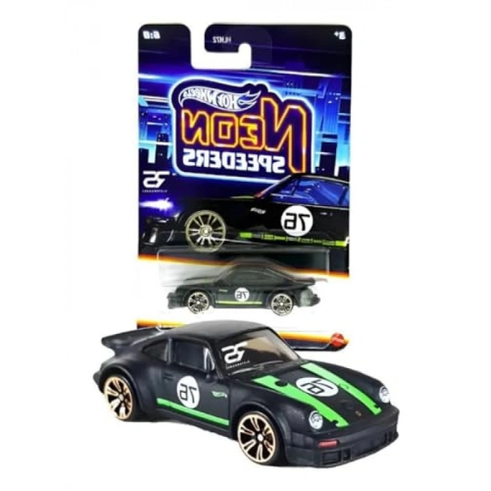 Neon Yarışçı Araç Modeli - Porsche 934 Turbo RSR