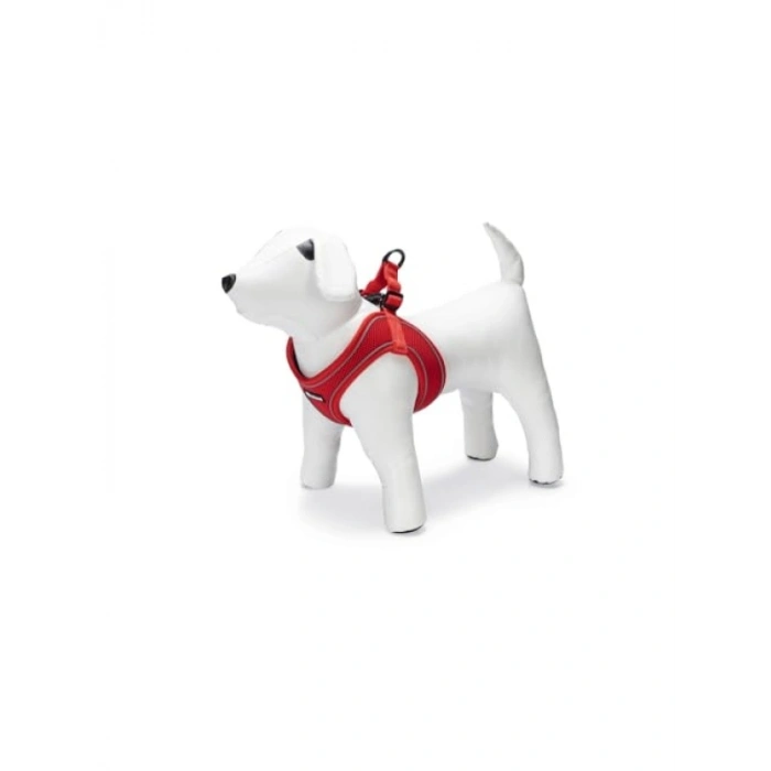 Neopren Köpek Göğüs Tasması, Kırmızı, M Boy