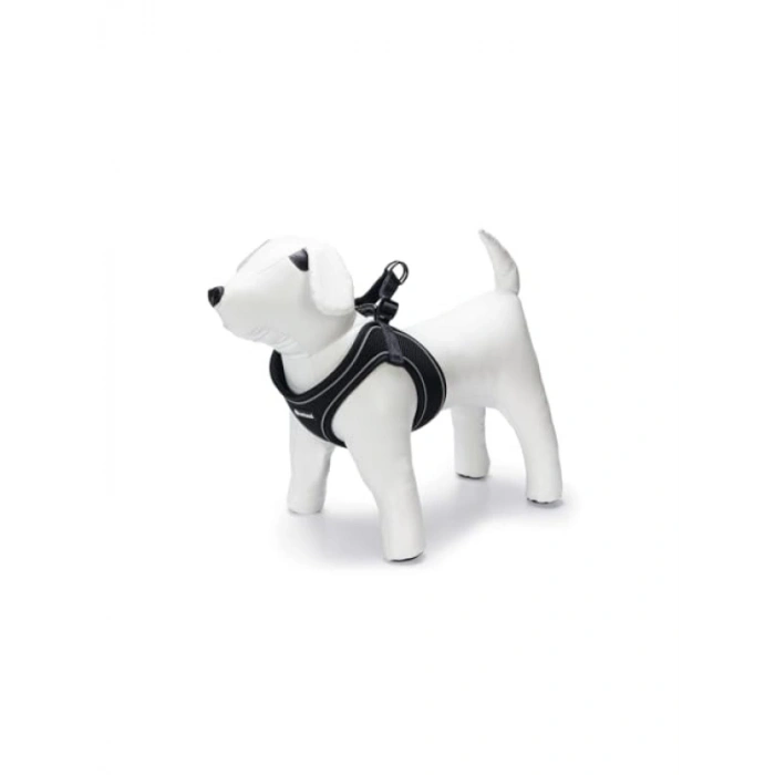 Neopren Köpek Göğüs Tasması, Siyah, S (38-44cm)