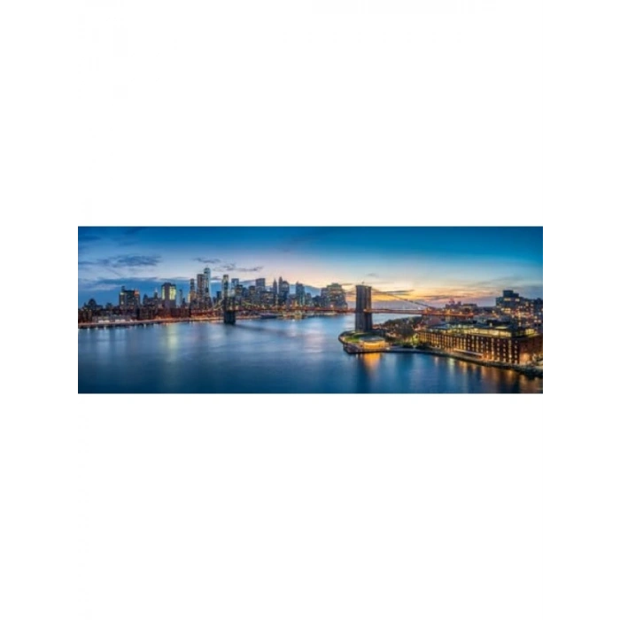 New York Brooklyn Bridge Panorama 1000 Parça Puzzle