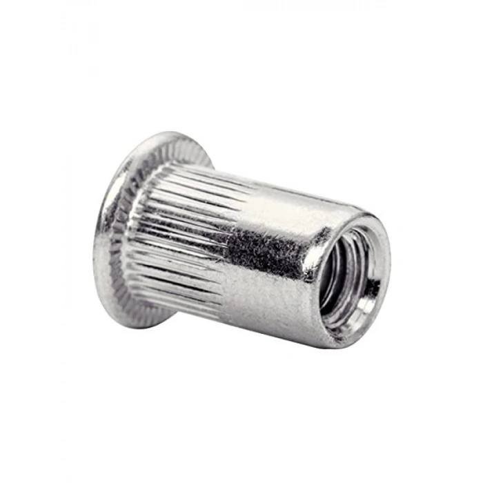 Nietmuttern M6 Seti, 20 Adet, 0,5-3mm Klemmbereich, Dayanıklı Çelik