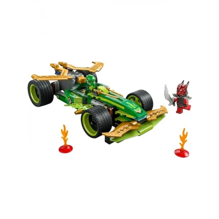 Ninjago Lloyd Çek-Bırak Yarış Arabası Yapım Seti - 181 Parça