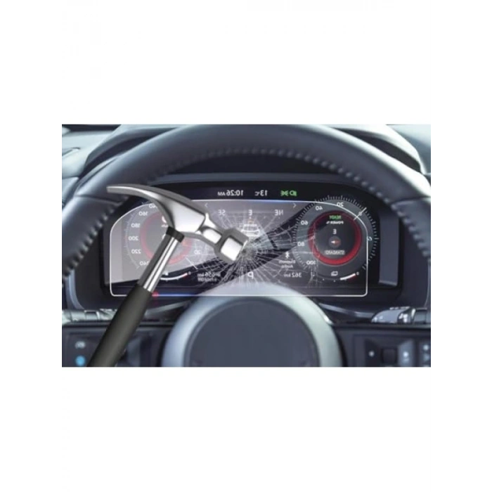 Nissan Qashqai 12.3 inç Dijital Gösterge Paneli Ekran Koruyucu