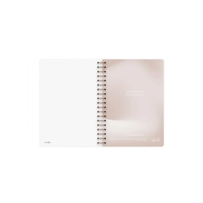 Noktalı Bullet Journal Pro Defter, Kum Renk, 17x24cm