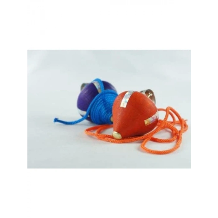Nostaljik Ahşap Topaç - 5li Demet