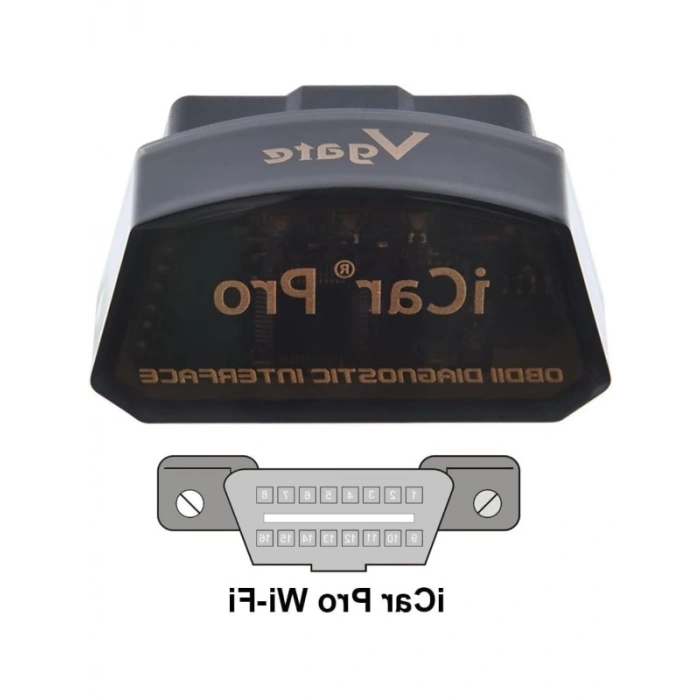 OBD2 Araba Teşhis Tarayıcı - Wi-Fi Bağlantılı Adaptör