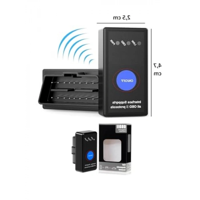 OBD2 Bluetooth 4.0 Arıza Tespit Cihazı