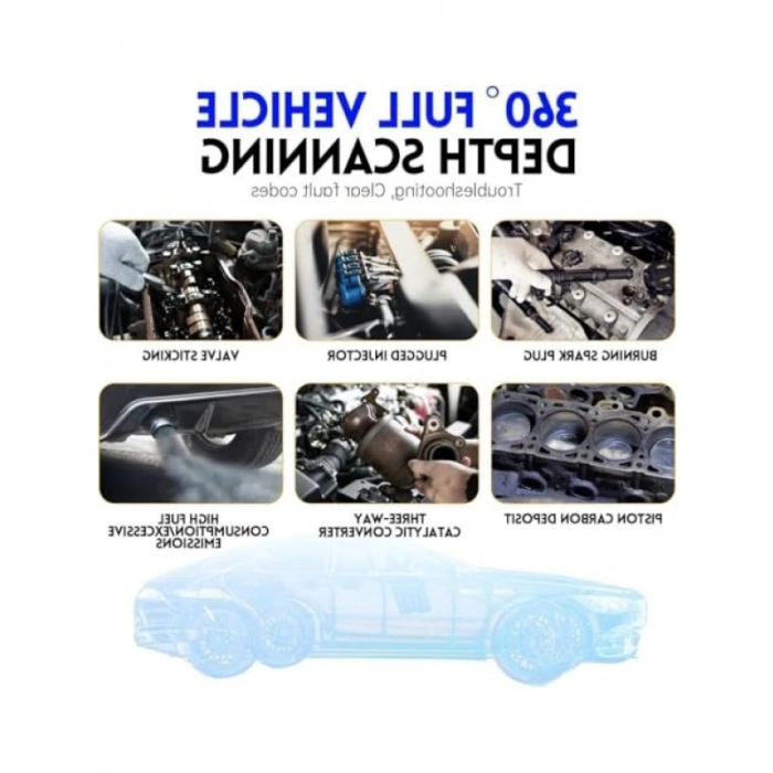 OBD2 Tarayıcı - Kod Okuyucu ve Hata Temizleyici, Bluetooth V5.1