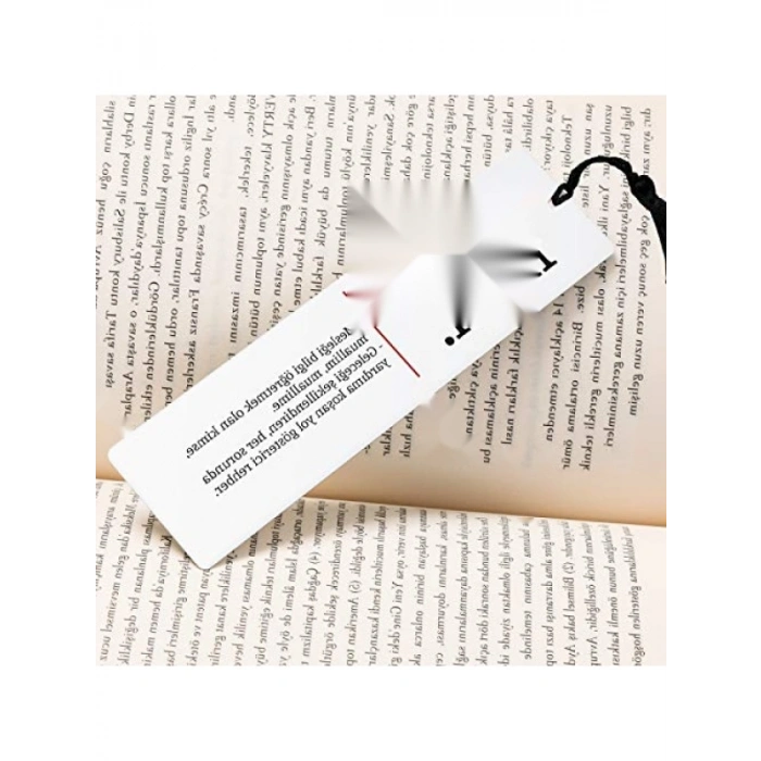 Öğretmenler İçin Anlamlı Kitap Ayracı, Metal Tasarım