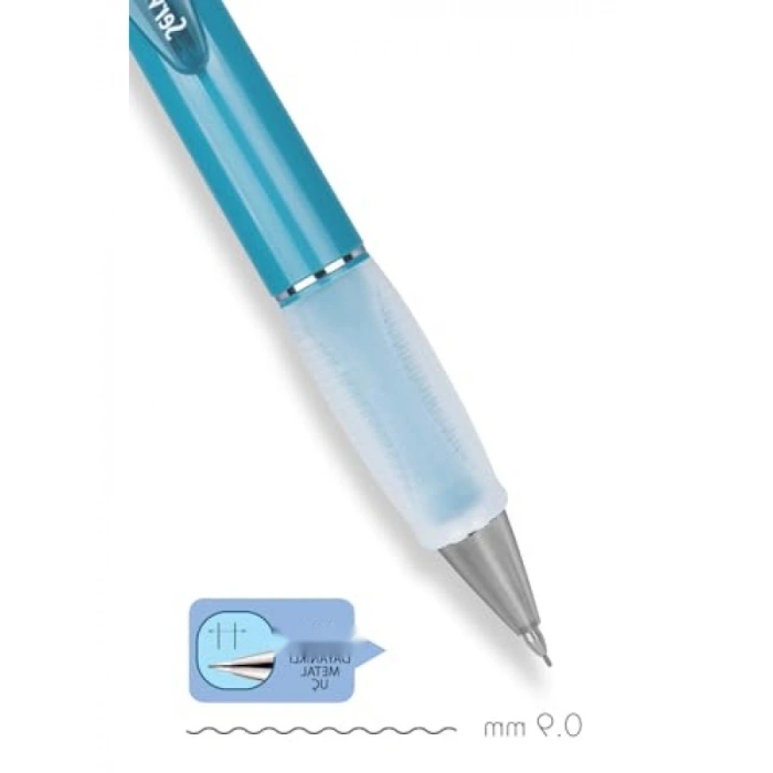 Okyanus Mavi Mekanik Kurşun Kalem 0.9mm - Ergonomik ve Kullanışlı