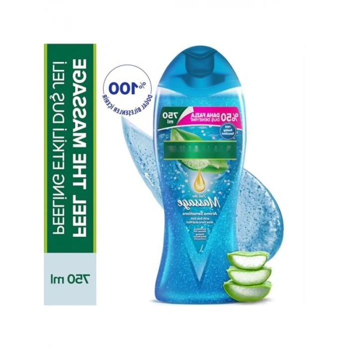 Ölü Deniz Tuzu ve Aloe Vera ile Peeling Etkili Duş Jeli - 750ml