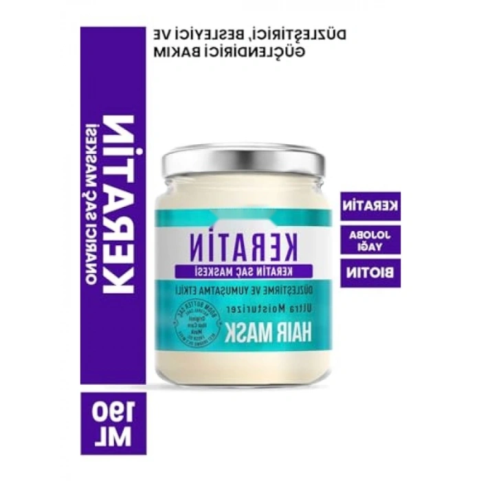Onarıcı Keratin Saç Maskesi - 190 ML