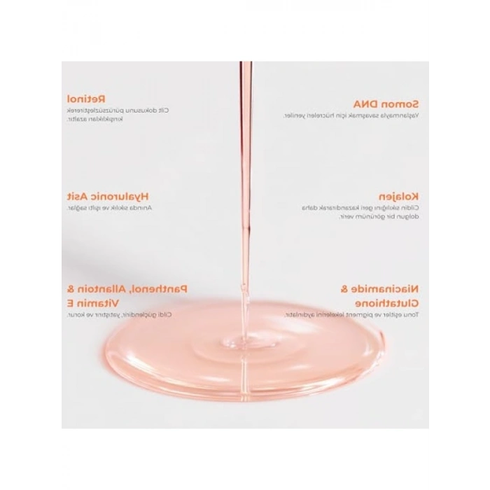 Onarıcı Yüz Serumu | 30ml | Somon DNA ve Kolajen İçerikli
