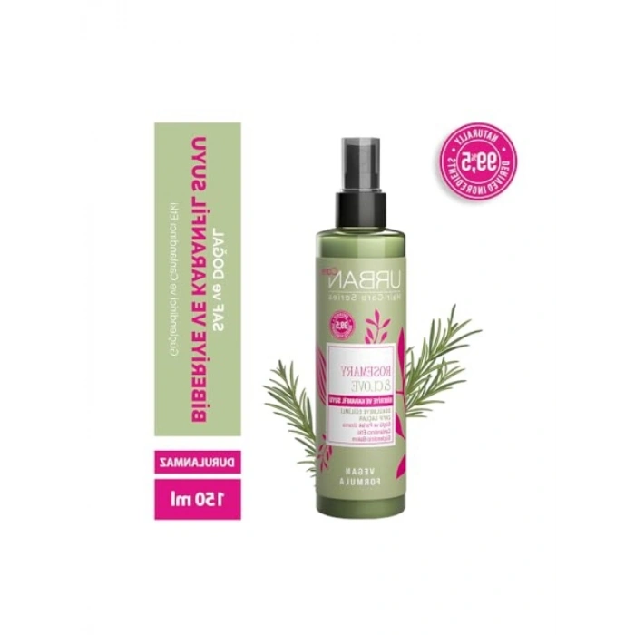 Organik Biberiye & Karanfil Suyu Saç Bakım Spreyi 150 Ml