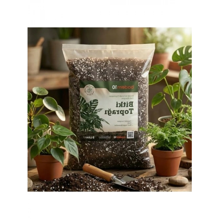 Organik Cocopeat ve Perlit Karışımlı Bitki Toprağı - 5 Litre