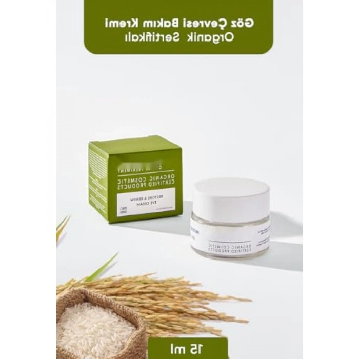 Organik Göz Altı Torba ve Morluk Karşıtı Krem, 15 ml (Samandağ Biber Özlü)