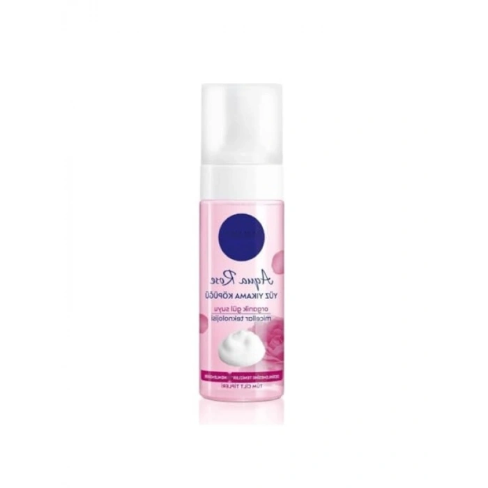 Organik Gül Suyu İçeren Yüz Yıkama Köpüğü 150 ml