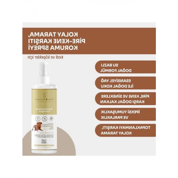 Organik Tüy Bakımı ve Pire Koruma Spreyi (250 ml)