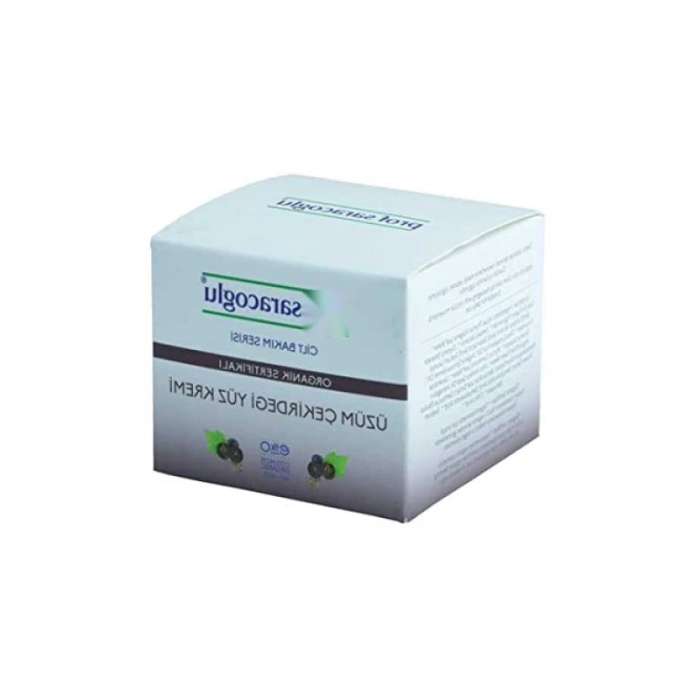 Organik Üzüm Çekirdeği Yüz Kremi, 50ml