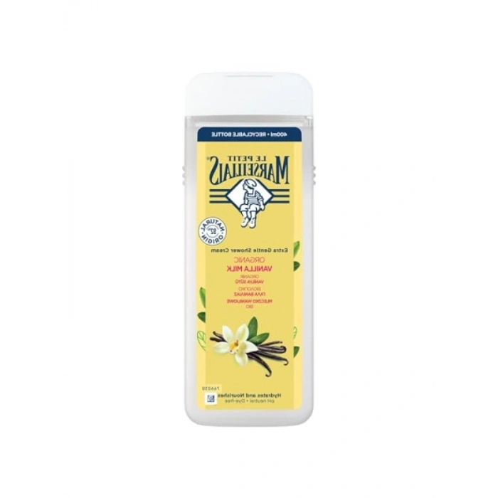 Organik Vanilya Sütü Duş Jeli, 400 ml