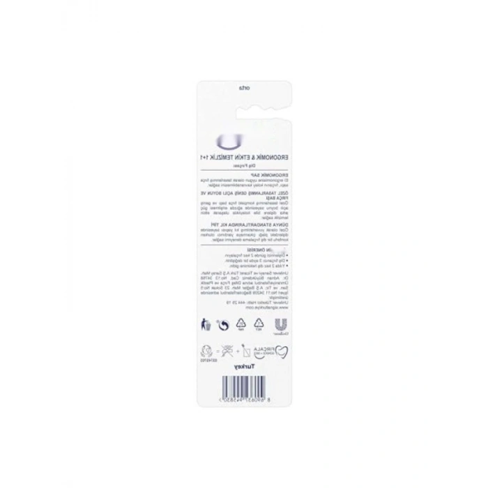 Orta Diş Fırçası 2li Set - Ergonomik Tasarım